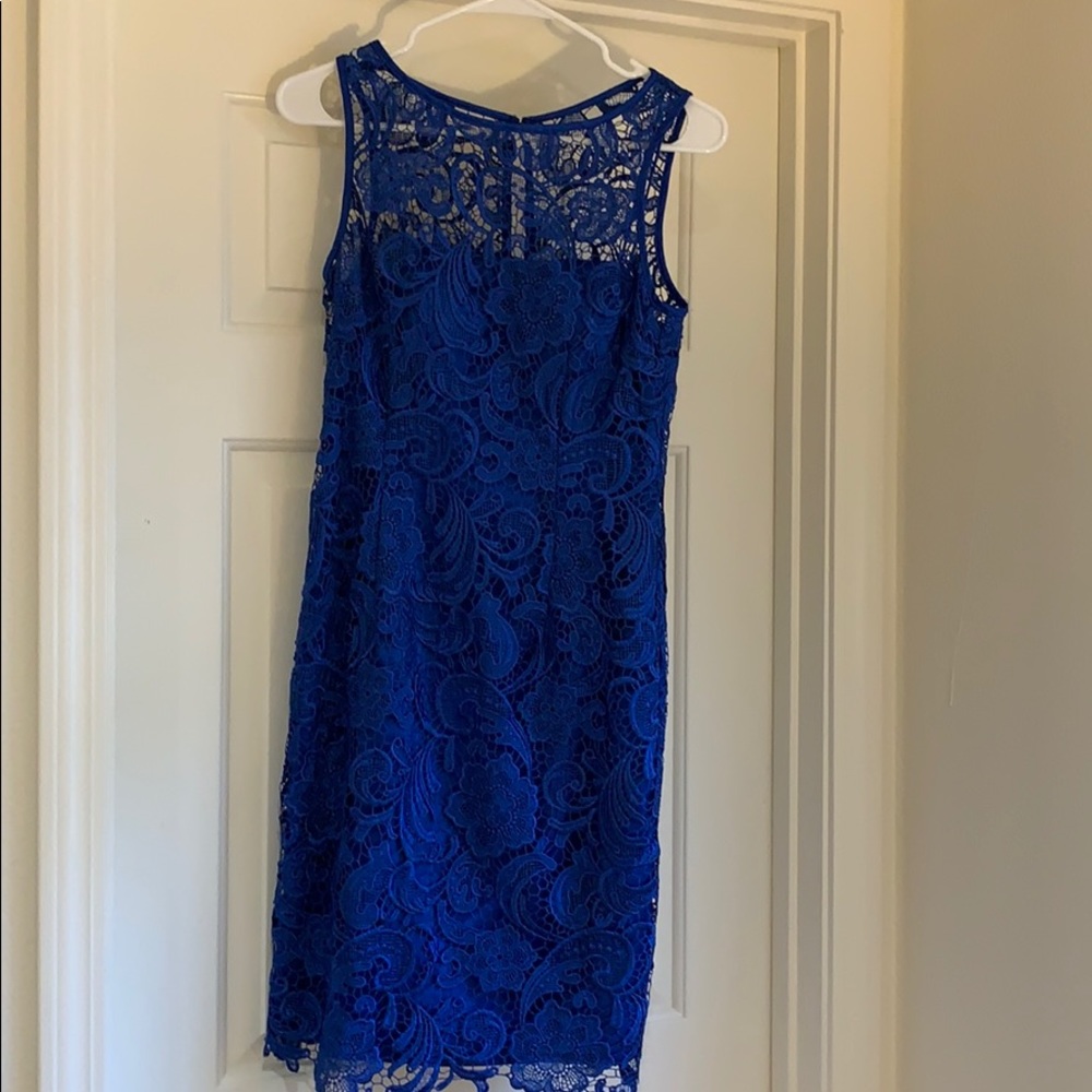 Adrianna Papell Lace Sheath Dress, Size 4